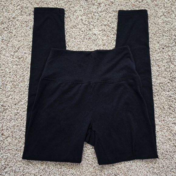 Women's Aerie Offline Black High-Waisted Leggings - Medium - Picture 1 of 7